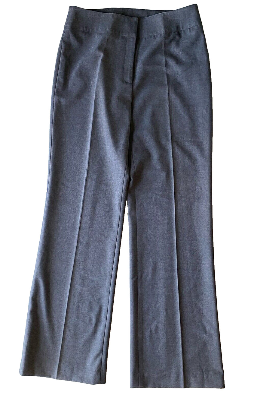 Sutton Studio Pants Womens Size 8 NEW Gray Office Career Corporate Dress Slacks